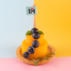 Mini Rock Melon Cake