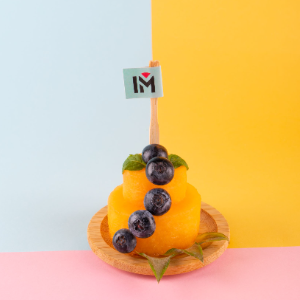 Small Rockmelon Cake